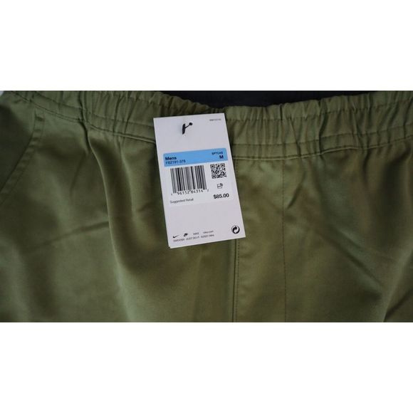 Nike FB2191 378 Men's Sz M Olive Green Sports Utility SPU Woven Jogger Pants $85 - Picture 6 of 13